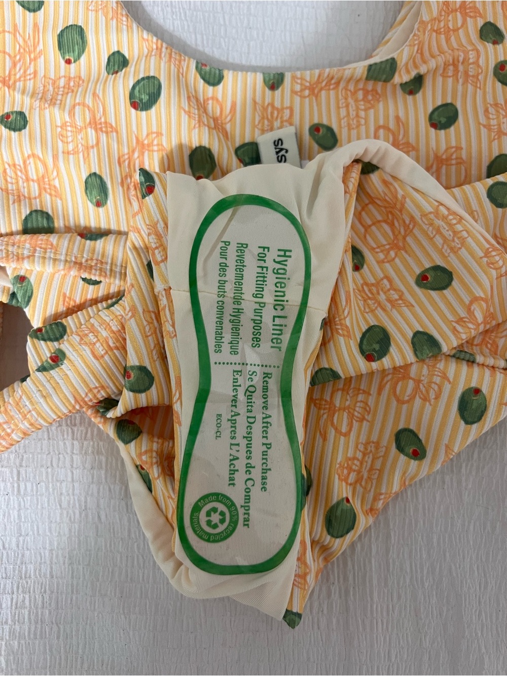 Dippin' Daisy's Yellow & Green Polka Dot Bikini Set - Picture 3 of 3